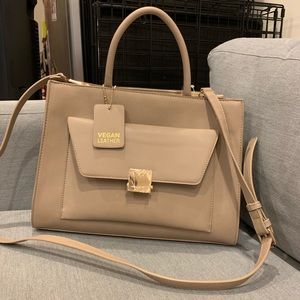 Large Nude Shoulder Bag